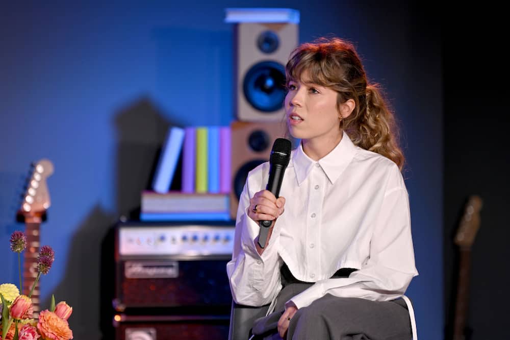 Jennette McCurdy with Spotify in NYC