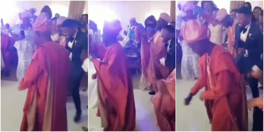 Bride's Father "Scatters" Dance Floor with Amazing Dance Moves, His Legwork Thrills Wedding Guests