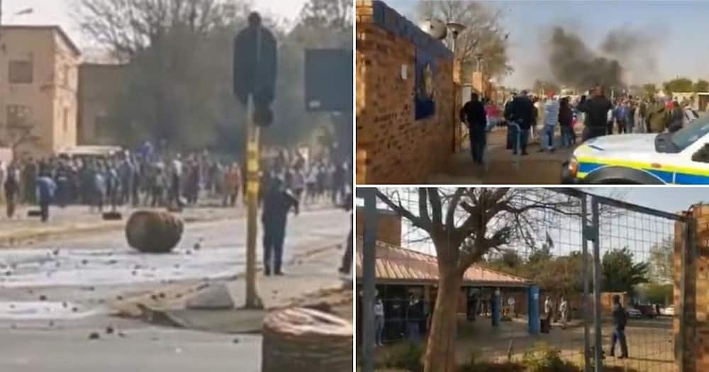 Eldorado Park: Clip shows cops & residents clashing following protests