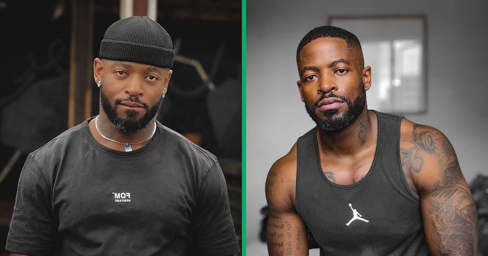Prince Kaybee flaunted his toned body in a new photo
