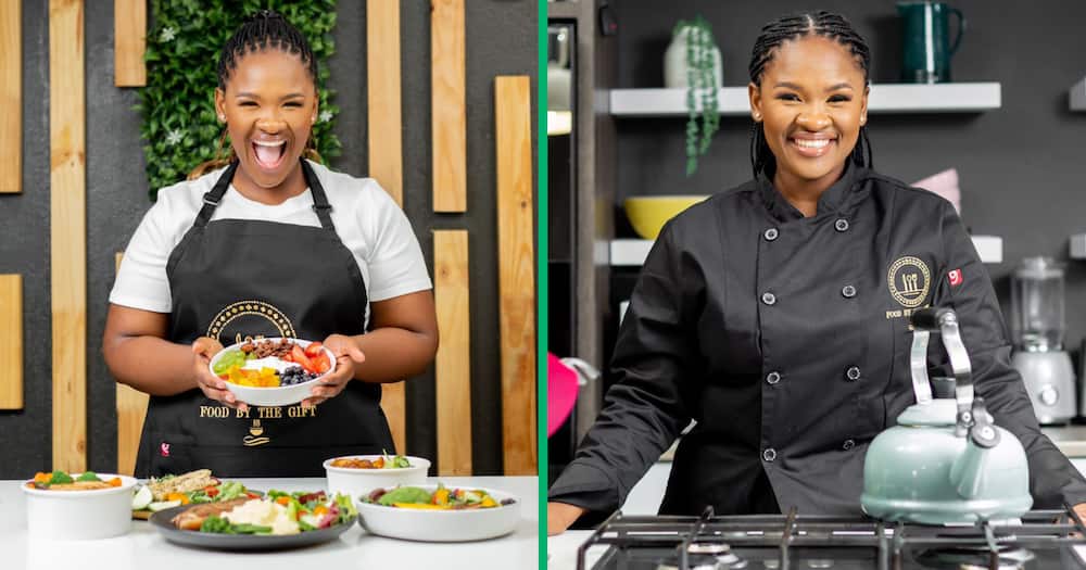 A lady who has business degrees from UKZN runs a catering company.