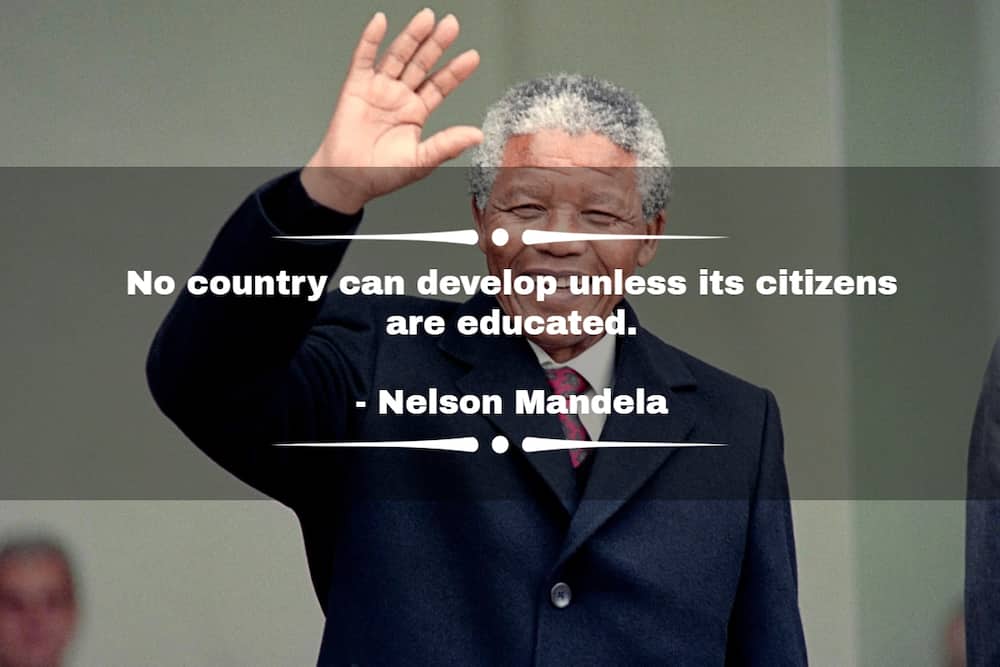 nelson mandela's quotes on education