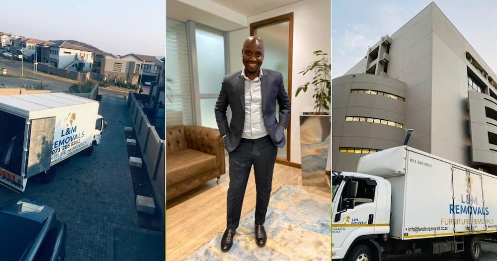 Oscar Magudulela's decision to start a transport company after losing his job has wowed Mzansi. Image: Twitter