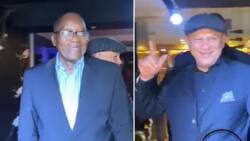 Jacob Zuma and Schabir Shaik’s vibey dance moves at upscale restaurant leave Mzansi annoyed