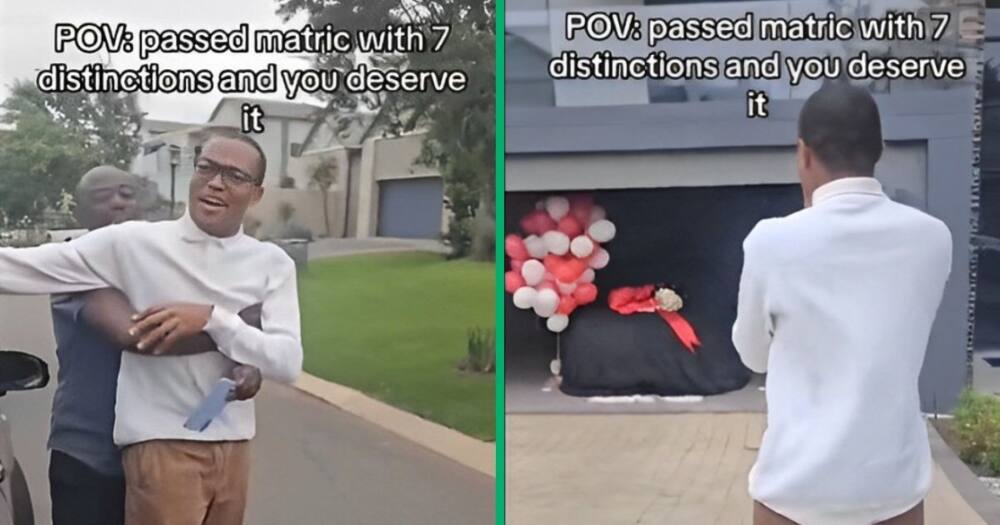 Matriculant With 7 Distinctions Gets Car From Family in TikTok Video ...