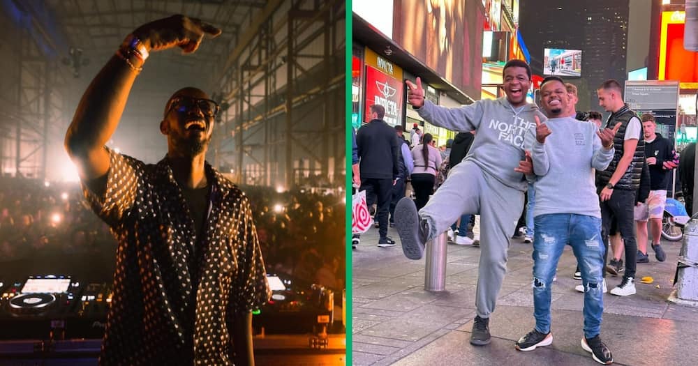 Black Coffee, Oskido and Mac G are in New York
