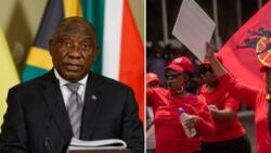 President Cyril Ramaphosa addresses May Day rally booing and acknowledges anger in weekly newsletter
