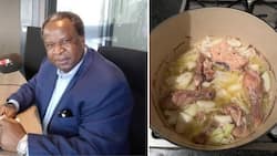 Tito Mboweni leaves Mzansi crying over his attempt to cook, again: “How many dogs you cooking for, baby?”