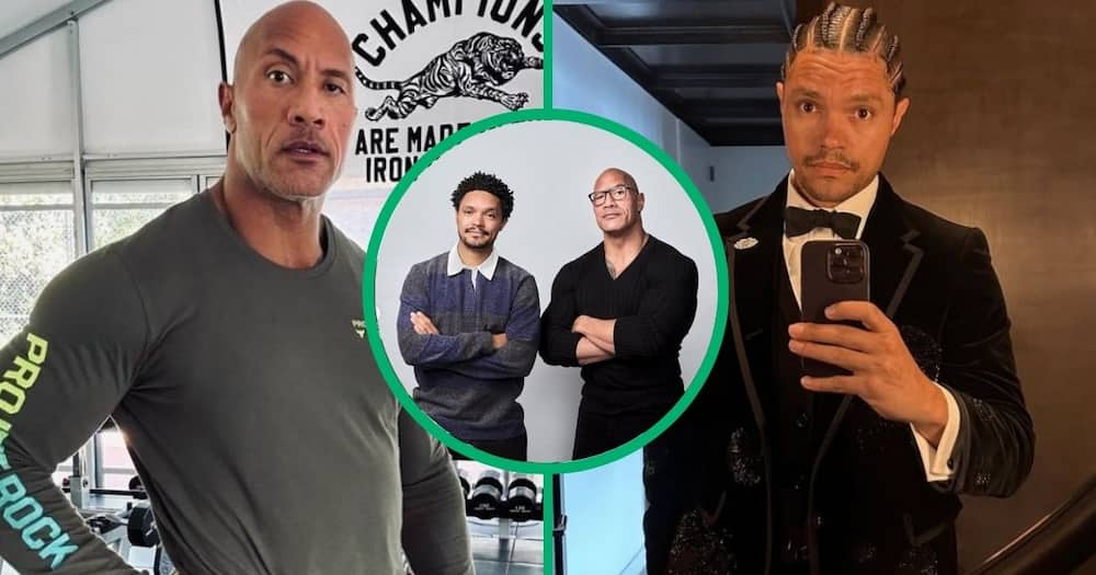 Dwayne "The Rock" Johnson and Trevor Noah got candid on Trevor's new 'What Now' podcast.