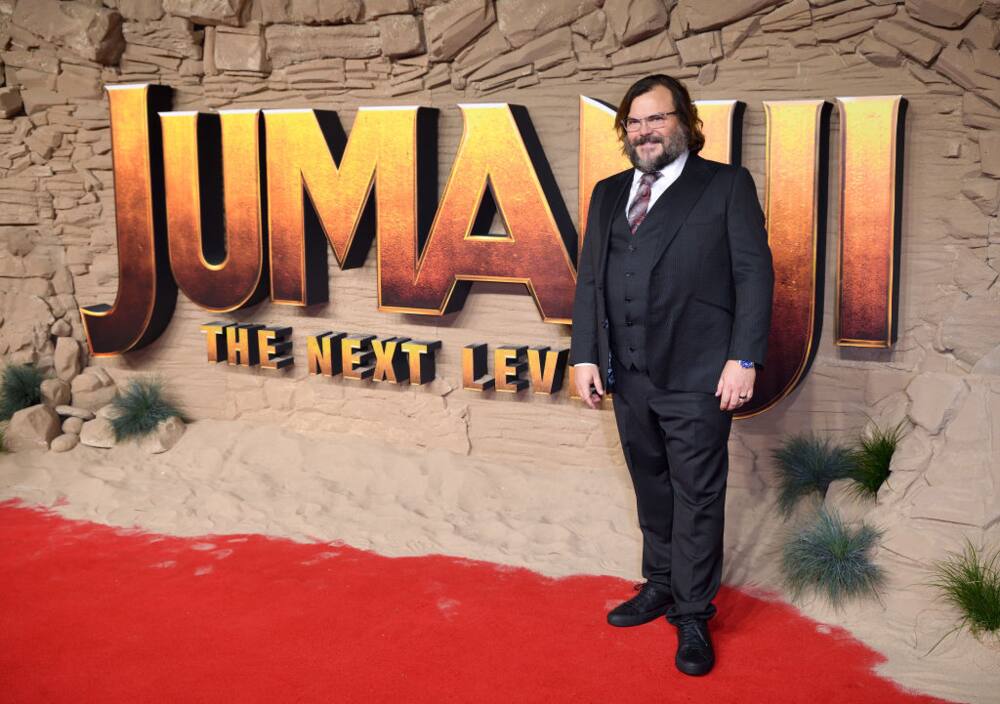 Photo: Jack Black attends the Jumanji: The Next Level premiere