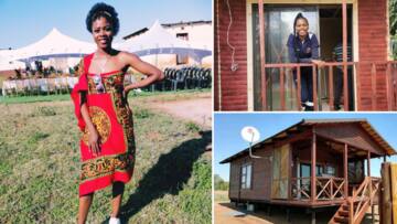 Young lady who used internship stipend to start carpentry biz builds beautiful Wendy houses