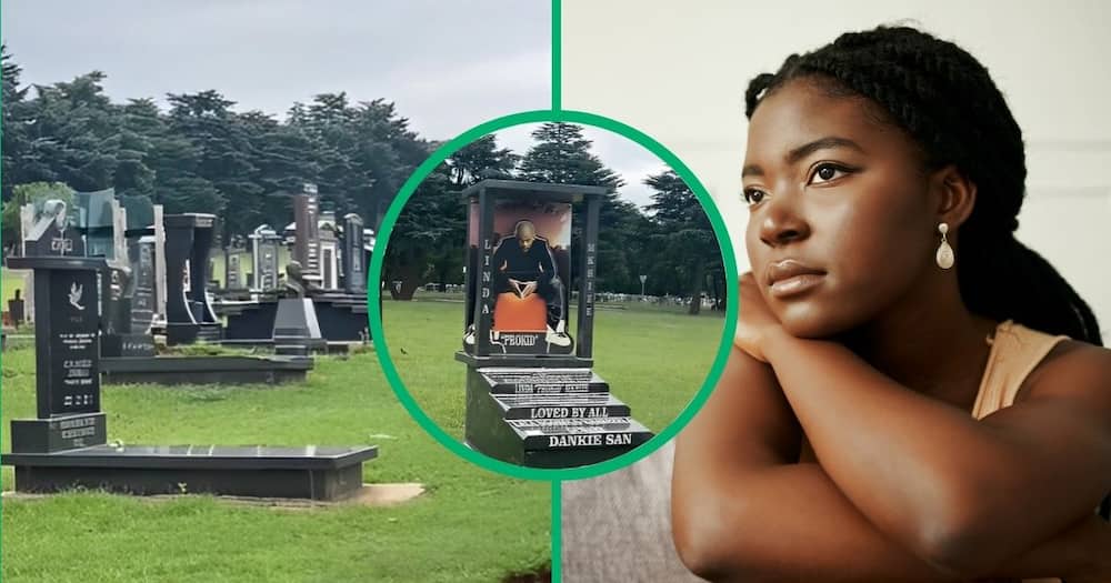 TikTok video show woman at Heroes acre cemetery