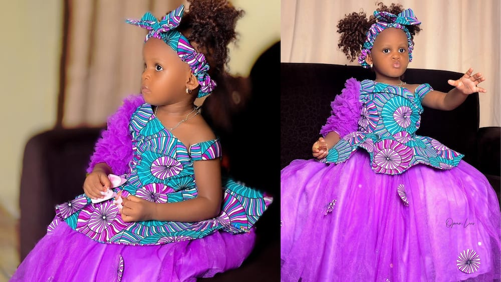 African print attires for kids
