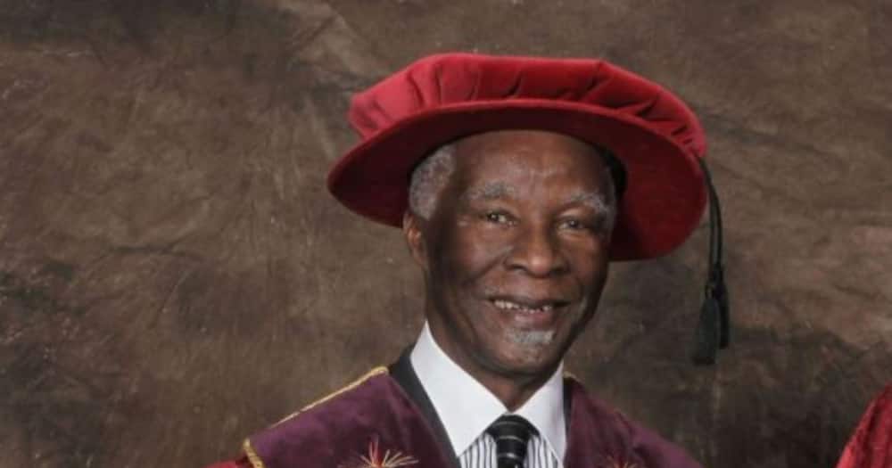 Thabo Mbeki is the Chancellor of the University of South Africa. Photo credit: Facebook/Unisa - The University of South Africa