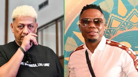DJ Tira hangs out with late rapper AKA's father Tony Forbes, Mzansi touched: "A wholesome video"