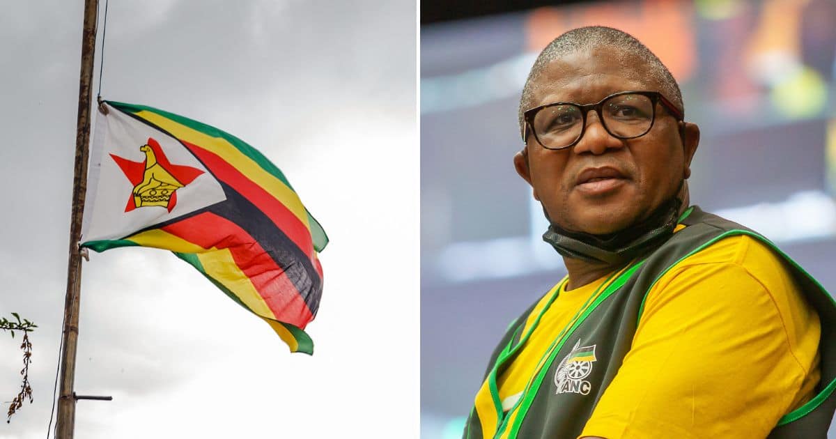 Newly Elected ANC SG Fikile Mbalula Calls For Zimbabwe Sanctions To Be ...