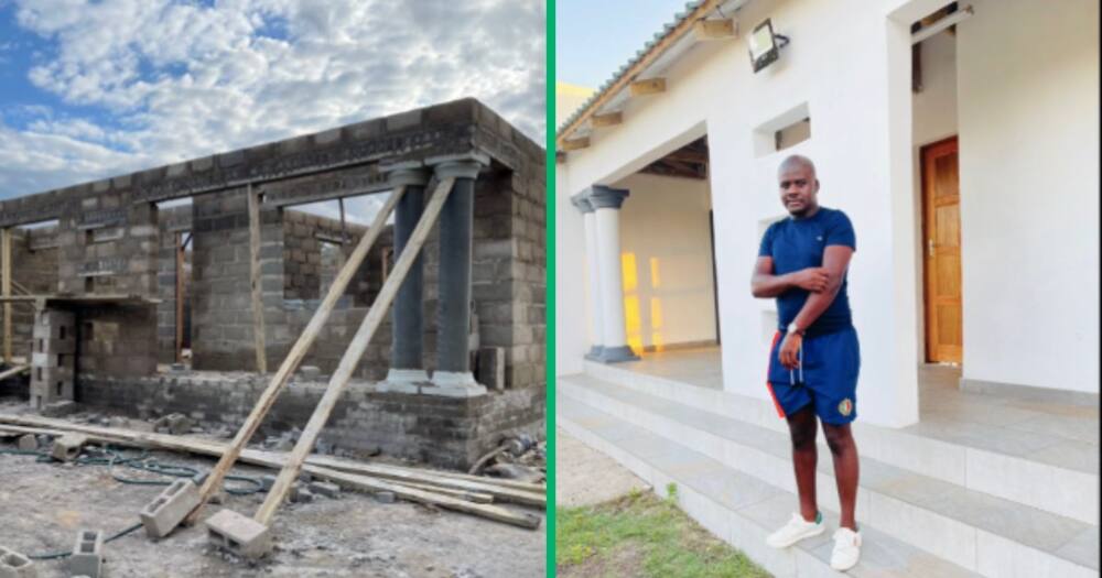 An Empangeni man's TikTok video showed his beautiful home