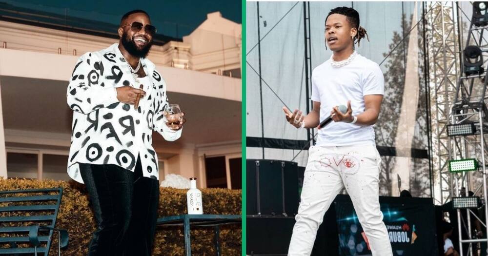 Cassper Nyovest opened up about almost beefing with Nasty C