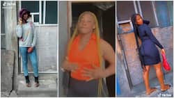 Beautiful lady's transformation photo surprises many people online, she uses her old house background