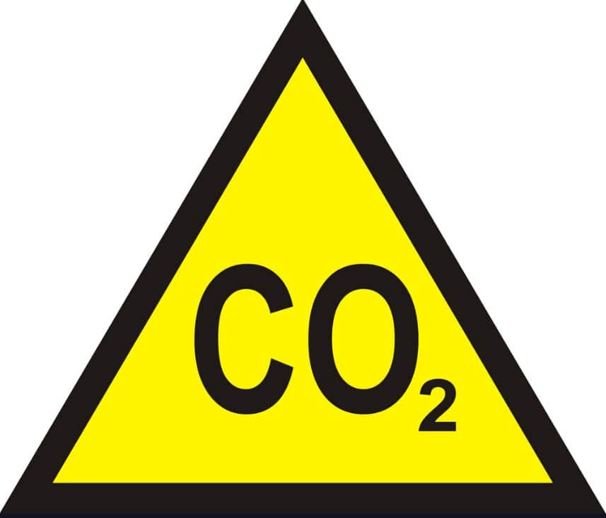 carbon dioxide in the air
