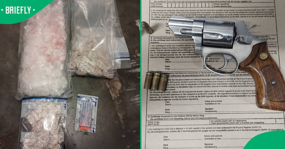 Police sieze firearms and drugs in Cape Town