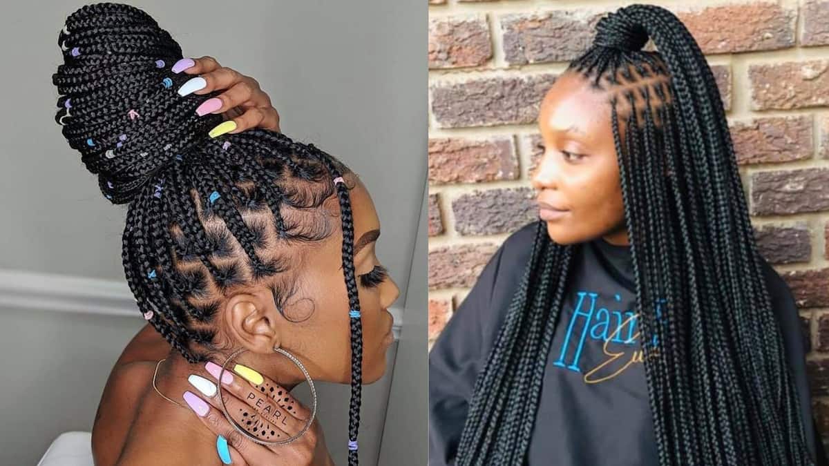 French braids hairstyles for African American - Apdhac