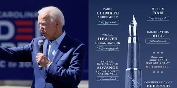 List of things President Biden has achievements since assuming Oval office
