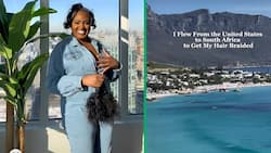 American woman flies to South Africa for the perfect knotless braids