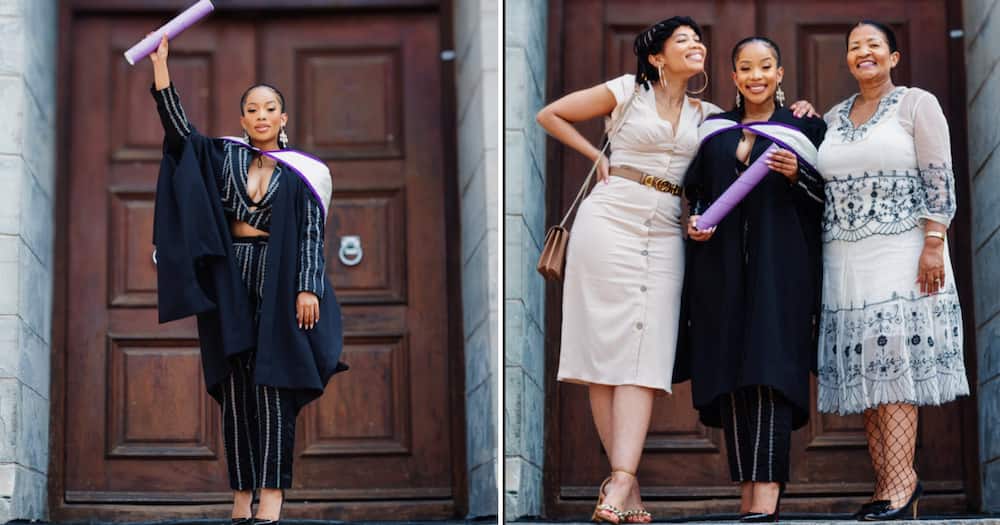 A stunning social media influence graduated from Rhodes University.