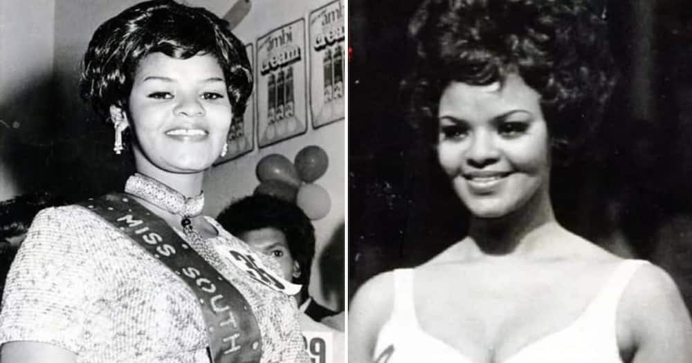 Cynthia Shange won Miss SA title in 1972