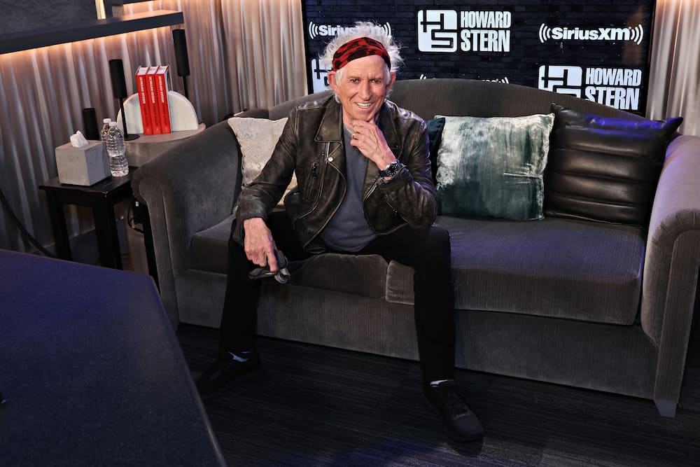 Keith Richards visits SiriusXM's The Howard Stern Show