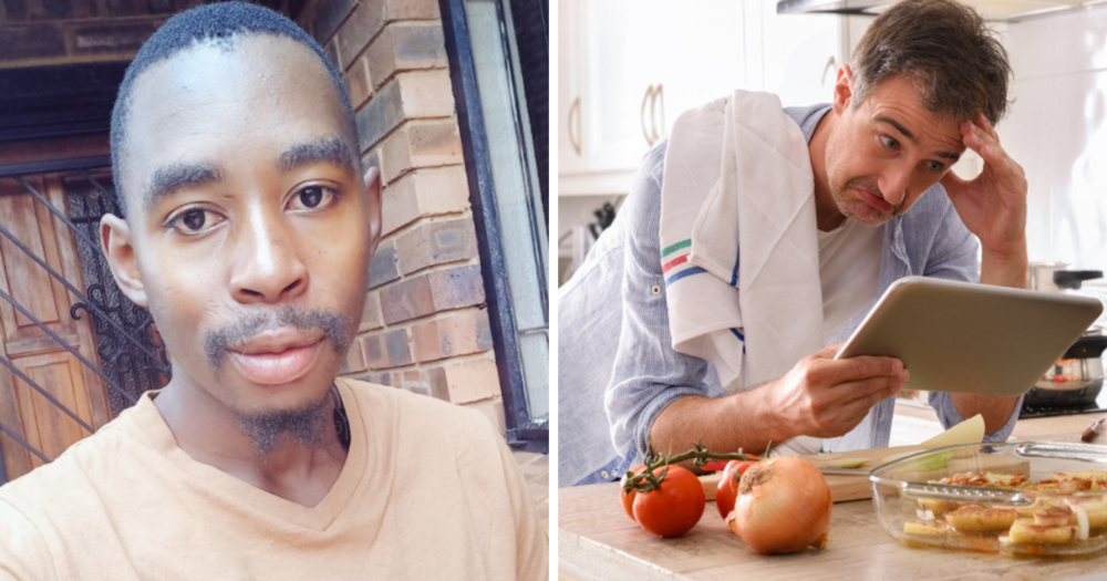Uriah Kgaogelo Maleka, cooking, unappealing, tasty, delicious, food