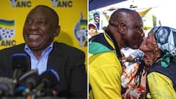 Cyril Ramaphosa: Clip of SA President kissing elderly women on the mouths sparks debate: "Desperate for votes"