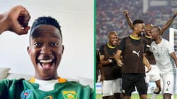 AFCON 2023: Katlego Maboe reacts to Bafana Bafana win against Morocco and quarter-finals advancement