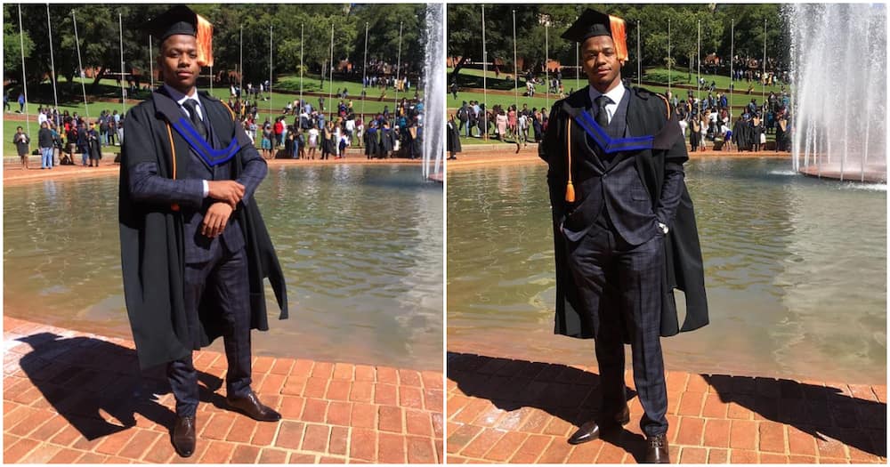 From waiter to graduate: Kgosietsile Levy Molefe inspires Mzansi