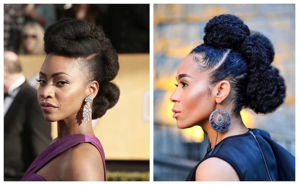 30+ trending gel up hairstyles for black ladies in 2022 - Briefly.co.za