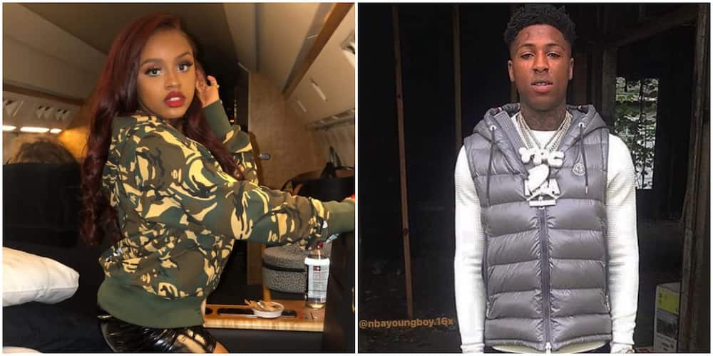 Floyd Mayweather's daughter Iyanna and rapper NBA YoungBoy welcome a ...