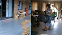 Boss builds domestic worker massive house in Taung, TikTok video sparks and amazement