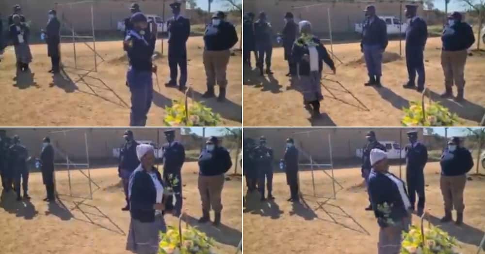 “Who’s Aunty Is This?”: Gogo’s Hilarious Salute Has Mzansi in Stitches