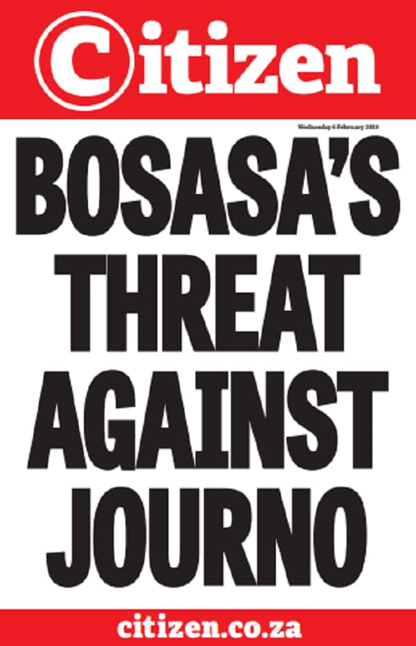 SA newspaper headlines today: 6 February 2019