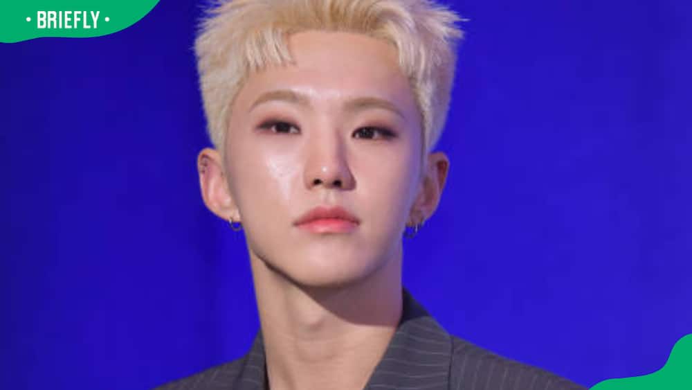 Hoshi at Seventeen's 4th Album 'Face the Sun' release press conference