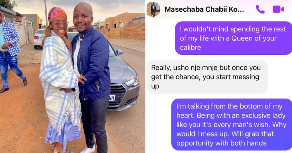 Mzansi woman meets husband in DMs
