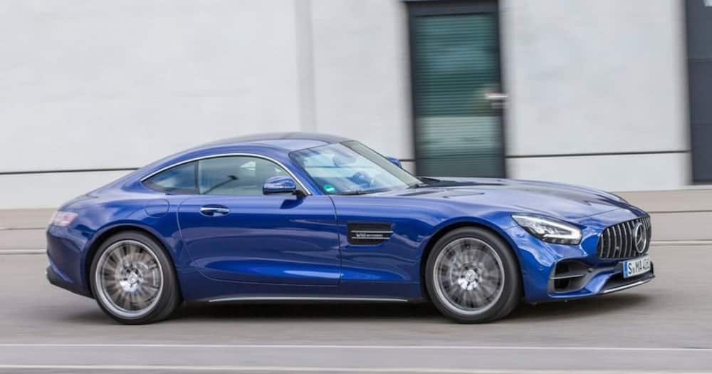 Mercedes-AMG GT driving