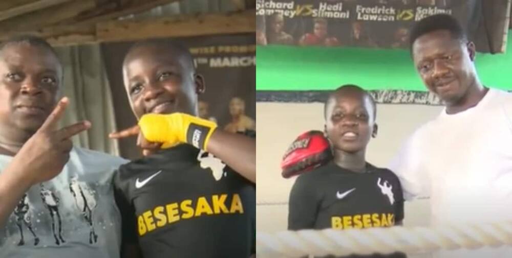 Women in Boxing: Meet 11-year-old Ghanaian Female Boxer from James Town