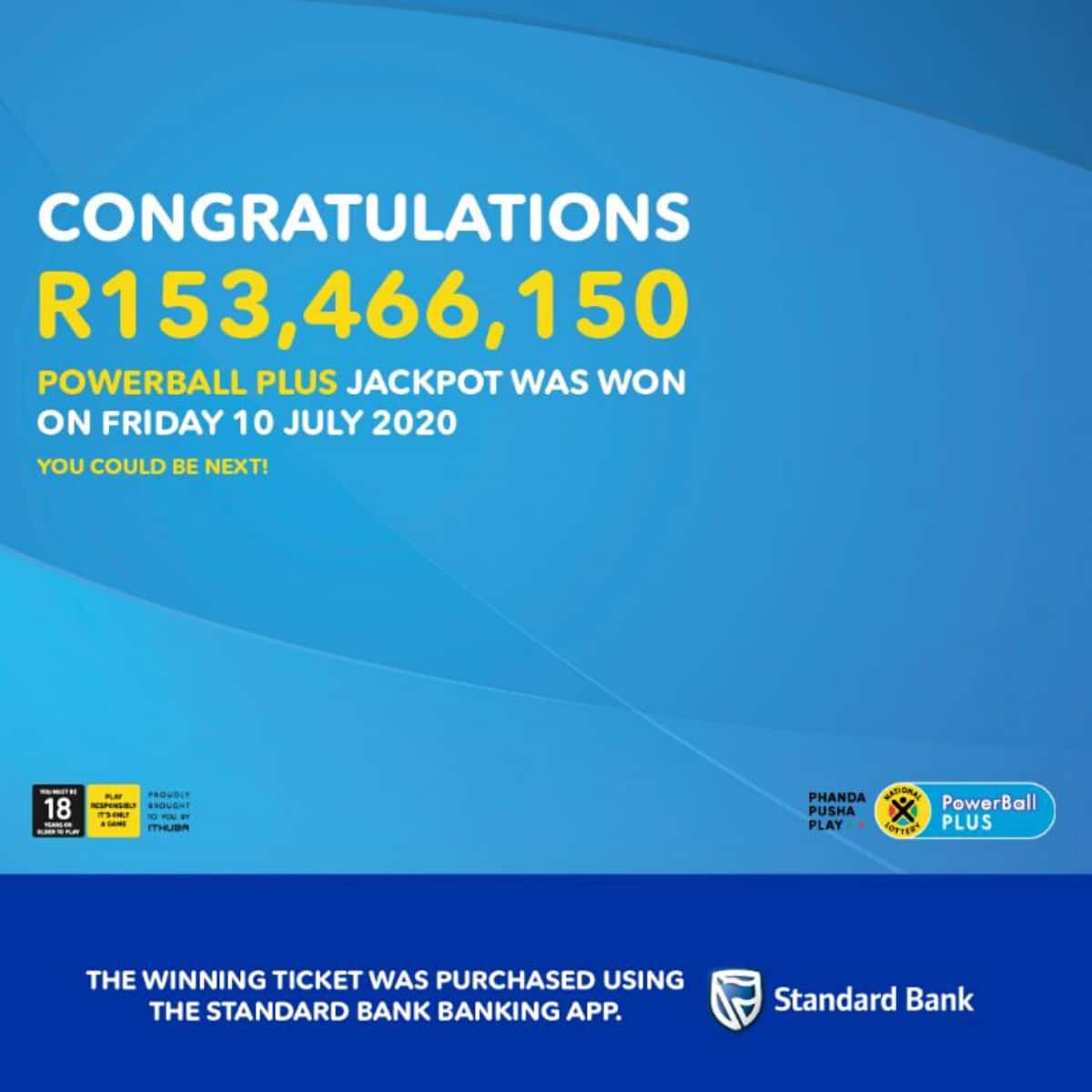 standard bank internet banking lotto
