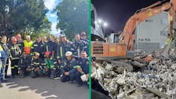 Miracle in George as worker found alive after 118 hours in building bollapse debris