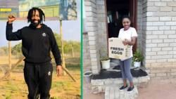 Young woman unveils her flourishing business after receiving R20K boost from DJ Sbu