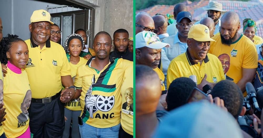 ANC President Cyril Ramaphosa campaigns in KwaZulu-Natal