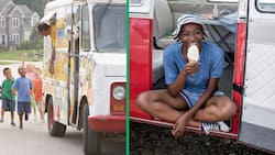 Photo of ice cream van leaves Mzansi netizens feeling nostalgic: "That jingle is so iconic"