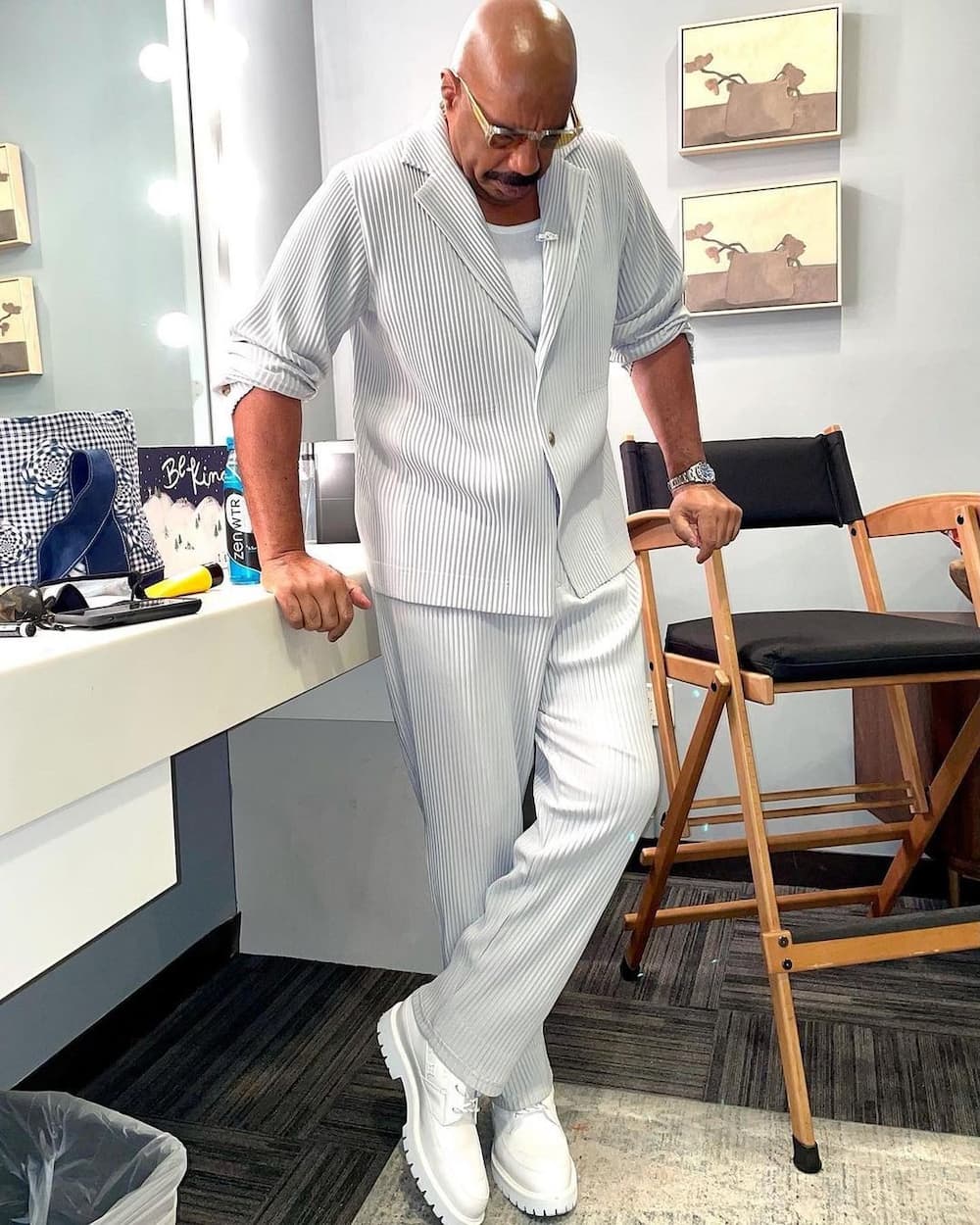 Does Steve Harvey like Michael B Jordan?